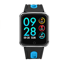 Wewoo Bracelet connecté P68 1.3 pouces écran couleur IPS Smartwatch IP68 étanchebracelet en siliconerappel des appels de soutien / surveillance de la fréquence cardiaque / de la pression artérielle / du sommeil / de l'oxygène dans le sang bleu