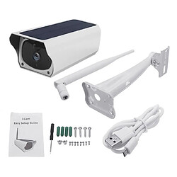 Avis HD 1080P Caméra IP Solaire Surveillance WIFI APP Sécurité Extérieur Vision Nocturne Imperméable Bo29184