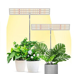 INF Lampe LED pour plantes avec 3 modes d'éclairage et variateur à 4 niveaux