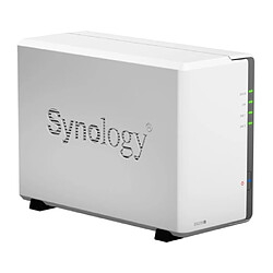 Synology DS220j NAS 4ToUSB 3.2 RAID 1 Serial ATA 2 Baies Blanc pas cher