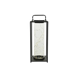 JARDIéco Lanterne solaire lumineuse en métal 20 x 20 x 49 cm - Jardideco