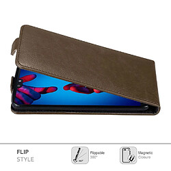 Avis Cadorabo Coque Huawei P20 Etui en Marron