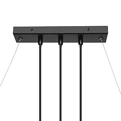 Atmosphera, Createur D'Interieur Suspension x 3 Timmy L70 cm en métal noir - ATMOSPHERA pas cher