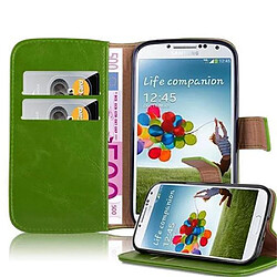 Cadorabo Coque Samsung Galaxy S4 Etui en Vert