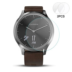 Wewoo Film protecteur écran pour Garmin Vivomove HR Montre intelligente 0.2mm 9 H Dureté de surface 2.15 D Antidéflagrant En Verre Trempé D'écran 2 PCS