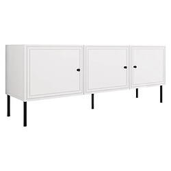 Bestmobilier Lavaggi - meuble tv - 150 cm Lavaggi - meuble tv - 150 cm - Blanc