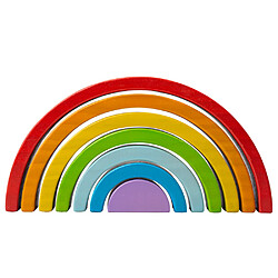 Bigjigs Toys Arches arc-en-ciel empilables - Petites