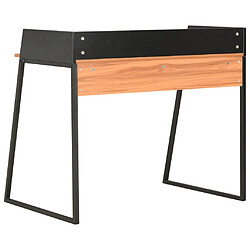 Acheter Helloshop26 Bureau table poste de travail meuble d'ordinateur informatique étude et 90 x 60 x 88 cm noir 02_0023929