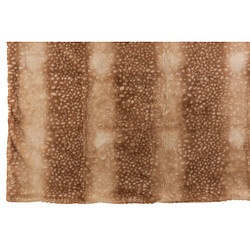 Avis Dansmamaison Plaid Bambi Polyester Marron/Beige