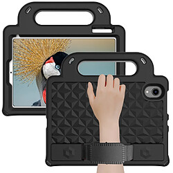 Coque en TPU avec béquille et bandoulière noir pour votre iPad mini (2021)