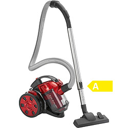 Aspirateur Cyclonique sans Sac, filtre HEPA, Classe Énergétique A, 700, Rouge, Clatronic, BS 1308