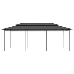 Maison Chic Auvent,Belvédère d'extérieur,Tonnelle 600x298x270 cm Anthracite -GKD37616