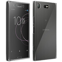 Avizar Pack Protection Xperia XZ1 Compact Coque transparente + film verre trempé