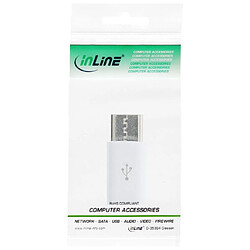 Avis Adaptateur InLine® USB 2.0, USB Type-C mâle à Micro-USB femelle