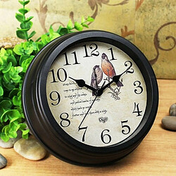 Acheter Totalcadeau Horloge avec camera espion Full HD 1080P Wifi oiseaux ronde