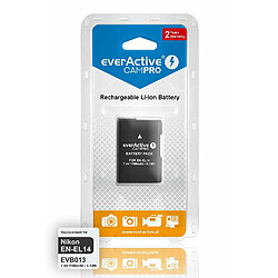 1 x everaActive campro evb013 Li de Protection pour Batterie de Remplacement pour Appareil Photo pour EN-EL14 ? (1 Carte Blister)