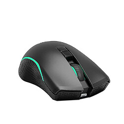 Universal C Type de jeu sans fil rechargeable souris réglable DPI 2400 Souris de jeu optique 6 bouton sans fil