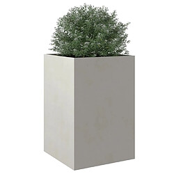 Acheter Maison Chic Jardinière,Bac à fleurs - pot de fleur argenté 52x48x75 cm acier inoxydable -GKD24754