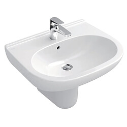 Villeroy & Boch Lavabo O.NOVO 60 x 49 cm en porcelaine, avec trop-plein, blanc Réf. 51606001