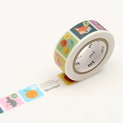 Masking tape KIDS - Jeu shiritori - 1,5 cm x 7 m