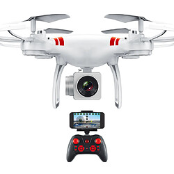 KY101 Drone Quadcopter RC HD WiFi Altitude Maintien 1 Touche Retour Atterrissage Blanc Cassé Avec Caméra