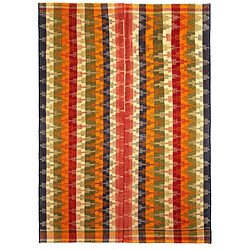 Vidal Tapis de laine 211x151 orange Jajim