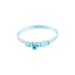 Collier pour chat ZOLUX - Bleu - Nylon - Réglable - 520031BLE