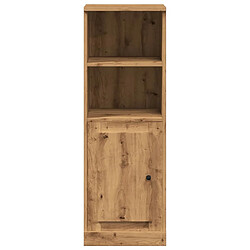 Acheter vidaXL Buffet haut chêne artisanal 36x35,5x103,5 cm bois d'ingénierie