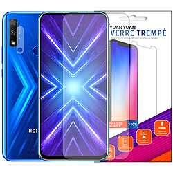 Verre trempé pour Huawei Honor 9X + Verre Trempé Camera Arrière Protecteur - 9H Film Protection en Verre Trempé - Visiodirect -