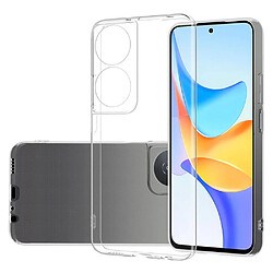 Htdmobiles Coque pour Honor 90 Smart / Honor X7b - housse etui silicone gel fine + film ecran - TRANSPARENT TPU