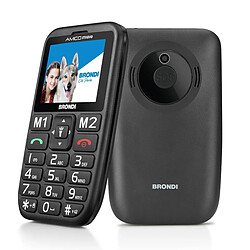 Avis Brondi 10279060 téléphone portable 6,1 cm (2.4') Noir