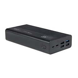 Acheter DCU Tecnologic Power Bank 4 Sorties USB Alimentation 20W + Charge Rapide 22,5W 30000Mah - Charge Rapide et Efficace - Grande Capacité de 30000mAH - Design Compact et Léger - Couleur Noir