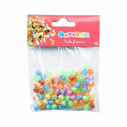 Paris Prix Lot de Perles Fleurs Acidulées 12cm Multicolore