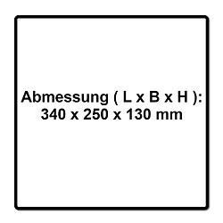 Festool ISOT-FT1 Sac isotherme 11l, 340 x 250 x 130 mm - Convient au Systainer M 187 (576978)