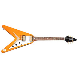 1958 Korina Flying V White Pickguard Aged Natural Epiphone