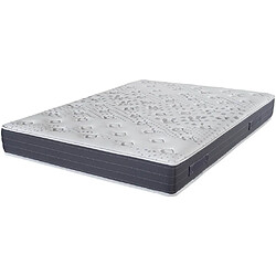 Ebac Matelas mousse 160x200 Majorca - Mousse - Hauteur 23 cm - 5 zones - Soutien ferme 