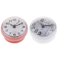 Horloge de Salle de Bain Minuteries etanche