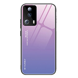 Coque en TPU anti-chute pour votre Xiaomi Civi 2 5G - rose-mauve