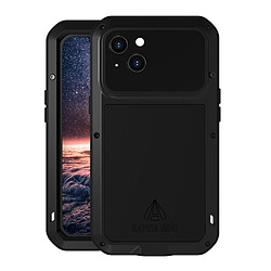 Coque en silicone robuste intégré noir pour votre Apple iPhone 13 6.1 pouces