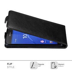 Avis Cadorabo Coque Sony Xperia Z3 COMPACT Etui en Noir