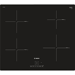 Acheter Bosch Serie 4 PUE611BB1E plaque Noir Intégré (placement) Plaque sans zone à induction 4 zone(s)