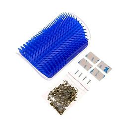 Avis Shop Story SHOP-STORY - GROOMER BLEU : Brosse d'Angle de Toilettage pour Chat