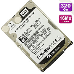 Western Digital Disque Dur 320Go SATA 2.5" WD WD3200BEKX-75B7WT0 Black Scorpio 7200RMP 16Mo - Occasion