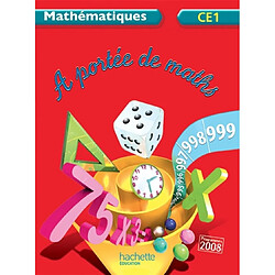 A portée de maths, mathématiques CE1 : livre élève - Occasion