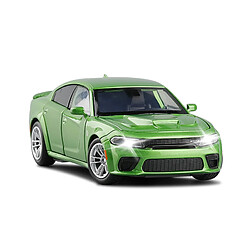 Universal Nouveauté 1: 32 Dodge Challenger SRT Hellcat Sport Model Alliage Moulding Toy Car Simulation Collection Jouets pour enfants Cadeaux | Moulding Toy Car(Vert)