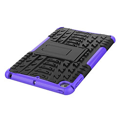 Wewoo Coque antichoc TPU + PC pour iPad Mini 2019 avec support Violet pas cher