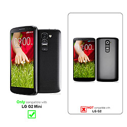 Cadorabo Coque LG G3 MINI / G3 S Etui en Rouge