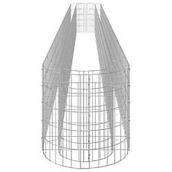 Acheter vidaXL Lit surélevé à gabion Fer galvanisé 540x50x50 cm