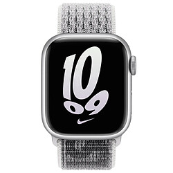 Avis Nike Sport Loop bracelet pour l'Apple Watch Series 1-9 / SE - 38/40/41 mm / Series 10 - 42 mm - Summit White / Black