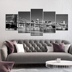 Artgeist Tableau - Dream about New York (5 Parts) Wide [225x100]